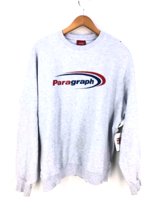 PARAGRAPH(パラグラフ) フロントロゴスウェット メンズ  FREE