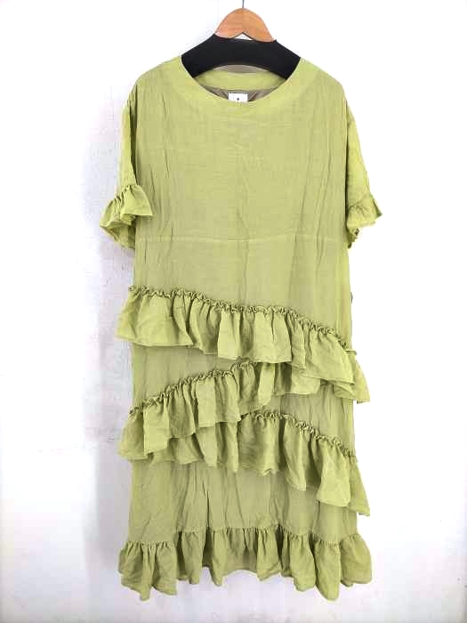 merry jenny(メリージェニー) 21SS アシメフリルワンピース レディース FREE