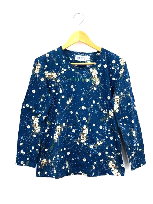 PINK HOUSE(ピンクハウス) ロゴプリント花柄Tシャツ レディース 表記無