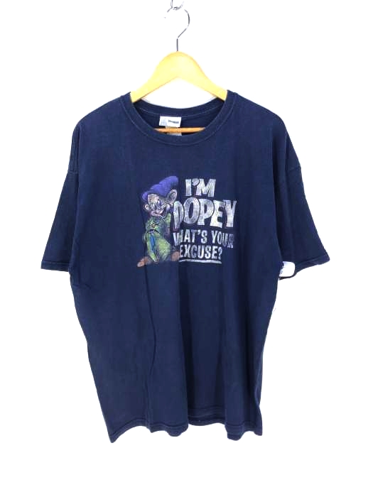 USED古着(ユーズドフルギ) プリントクルーネックTシャツ メンズ JPN：XL