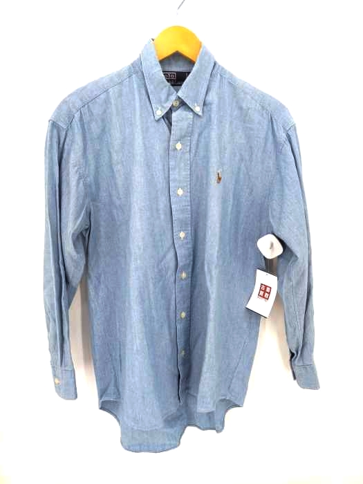 Polo by RALPH LAUREN(ポロバイラルフローレン) シャンブレーシャツ メンズ import：S
