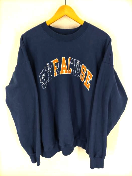ユーズドフルギ USED古着 I CANT DECIDE YET FALSE college REsweatshirt メンズ 表記無