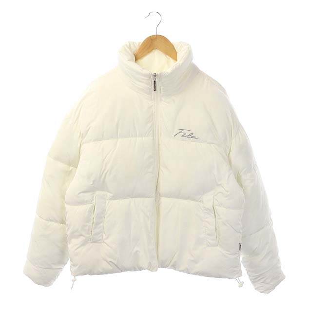 FILA(フィラ) 中綿ジャケット アウター M 白 ホワイト /MF メンズ  M