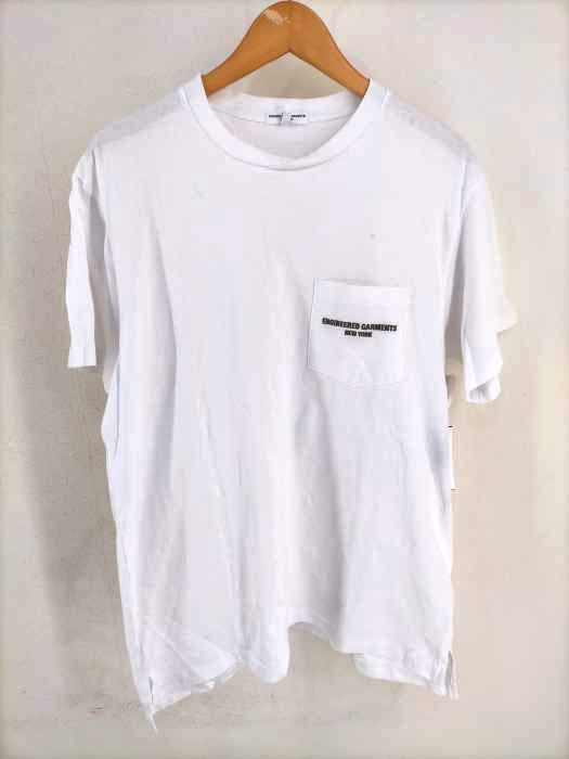 Engineered Garments(エンジニアードガーメンツ) 21SS Crossover Neck Pocket Tee EMB メンズ JPN：M