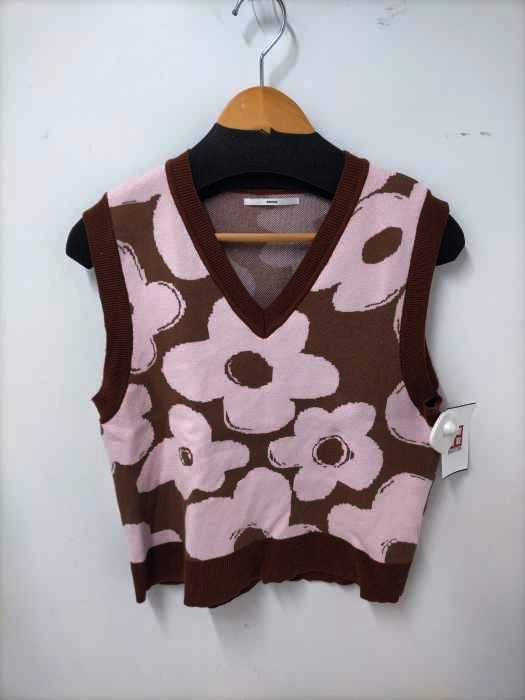 atmos(アトモス) 22ss 花柄ニットベスト レディース JPN：S