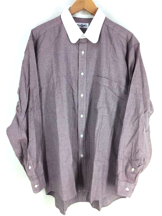 ピエールカルダン pierre cardin 80S 総柄ドレスシャツ メンズ  LL-86