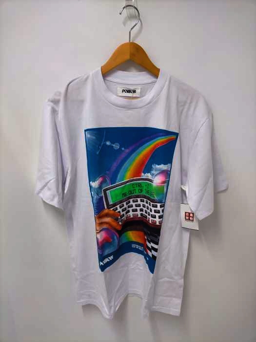 ユーズドフルギ USED古着 {{POISON FOREVER}}  フロントプリントTシャツ メンズ JPN：XL