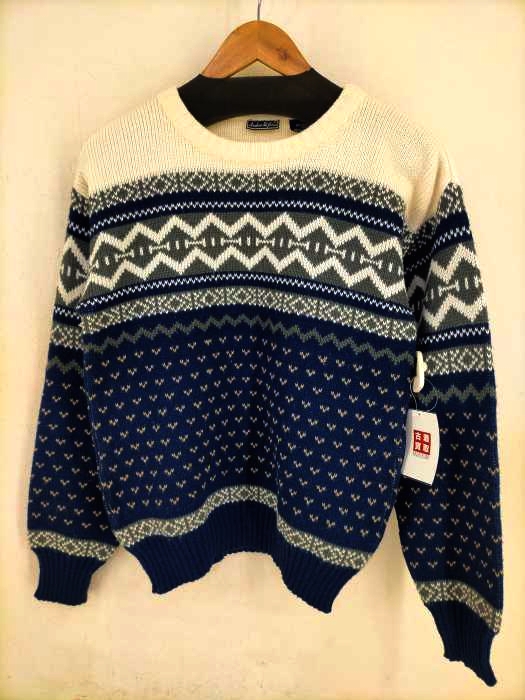 ユーズドフルギ USED古着 Andrew St. John ルーマニア製 アクリルニット メンズ JPN：S