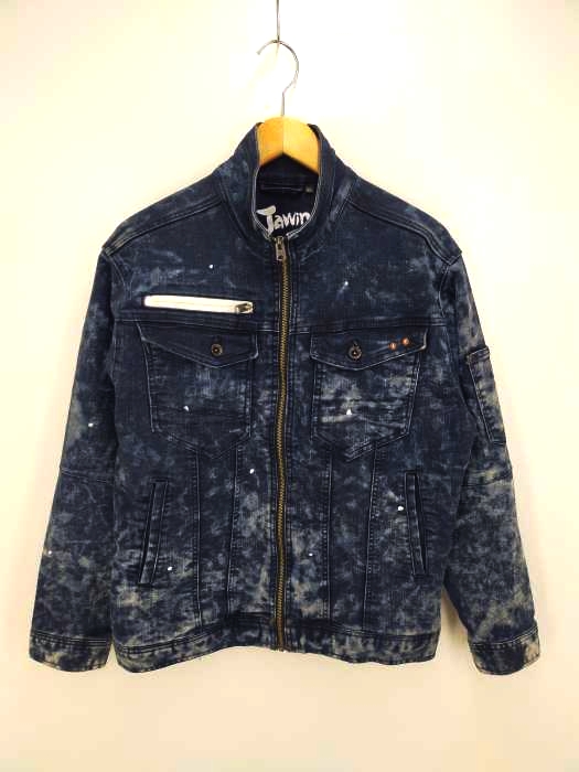 ユーズドフルギ USED古着 {{Jawin}}  ストレッチジャンパー メンズ JPN：L