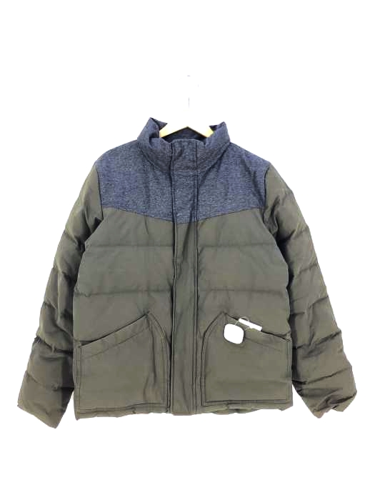 ギャップ Gap バイカラーダウンジャケット CP PUFFER JACKET メンズ import：M