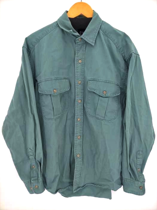 ギャップ Gap old 長袖サファリシャツ メンズ JPN：M