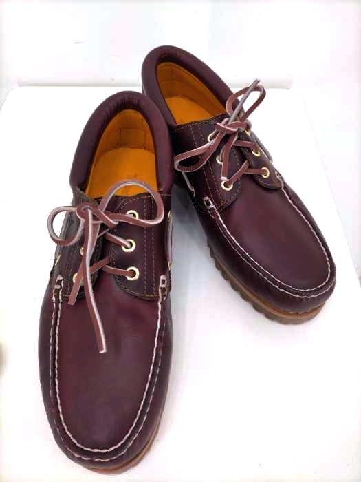 ティンバーランド Timberland 3EYE CLASSIC LUG Burgandy メンズ JPN：27