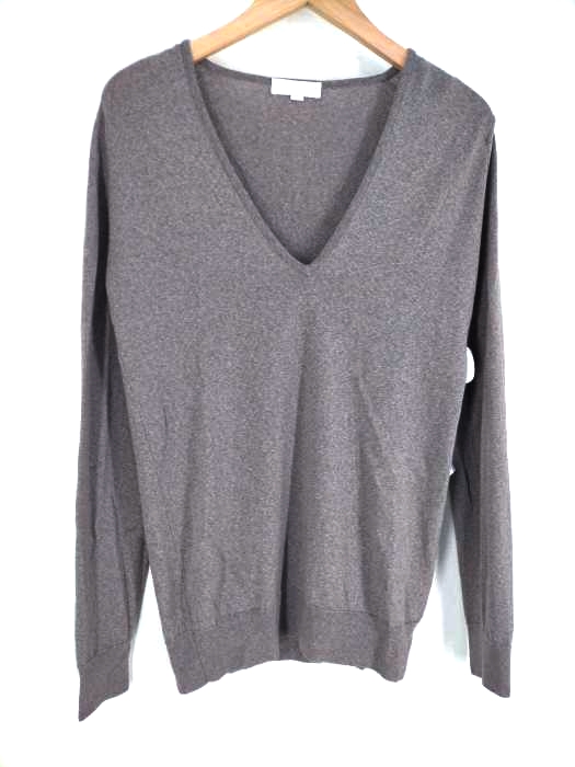 ジョンスメドレー JOHN SMEDLEY メリノウールVネックニット レディース JPN：S