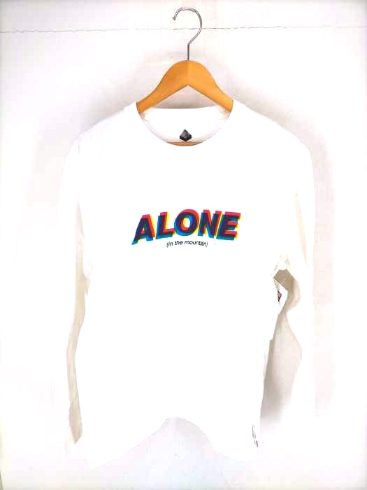 マウンテンリサーチ MOUNTAIN RESEARCH 21AW ALONE グリッチフォント ロングTシャツ メンズ JPN：L