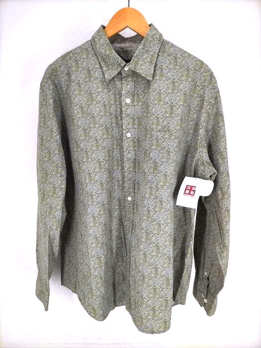 ユーズドフルギ USED古着 {{tasso elba}} 総柄 COTTON SHRIT メンズ JPN：L