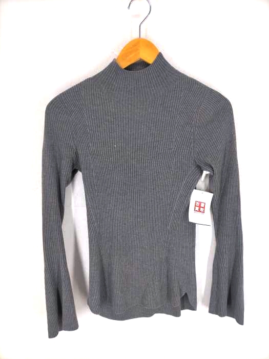 UNIQLO(ユニクロ) 3Dリブハイネックセーター レディース JPN：S