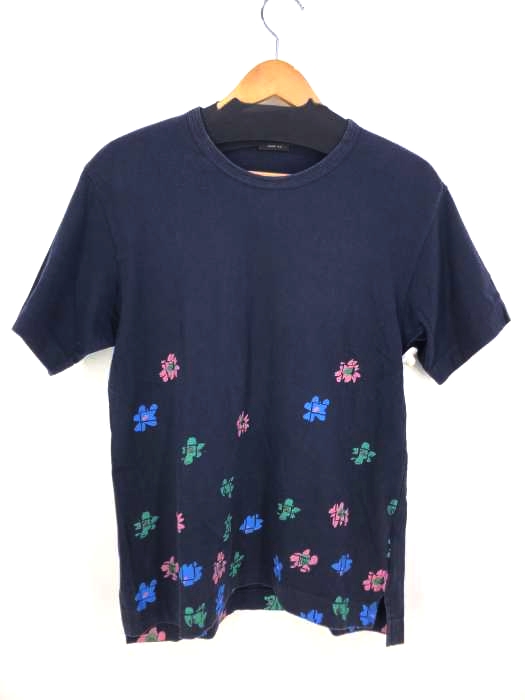 COMME des GARCONS HOMME PLUS(コムデギャルソンオムプリュス) フラワーデザイン半袖Tシャツ メンズ 表記無