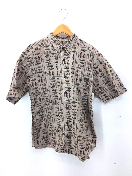 WOOLRICH(ウールリッチ) 00s フィッシュプリントシャツ メンズ 表記無