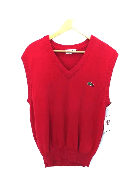 CHEMISE LACOSTE(シュミーズ ラコステ) 80s~90s ニットベスト メンズ  3