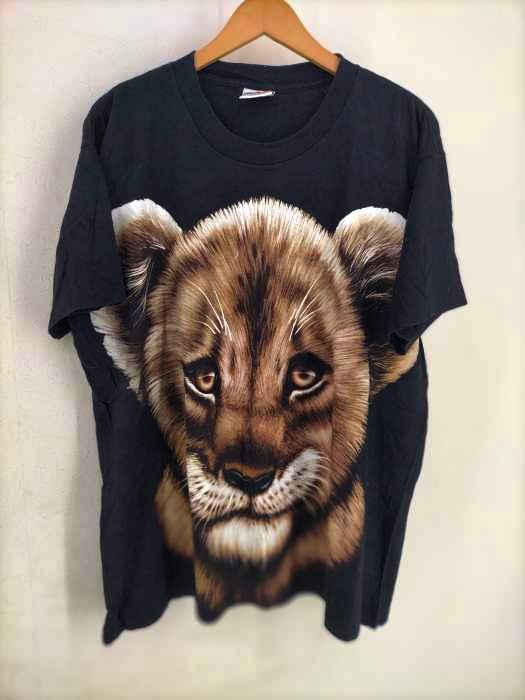 USED古着(ユーズドフルギ) Made At The Beach アニマルプリントTEE メンズ JPN:L