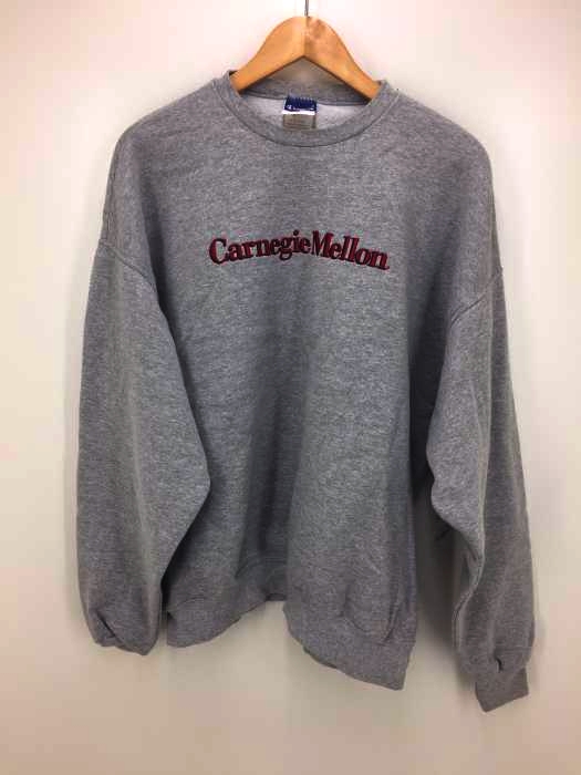 Champion(チャンピオン) メキシコ製 CARNEGIE MELLON カレッジロゴ刺繍スウェット メンズ JPN：XL