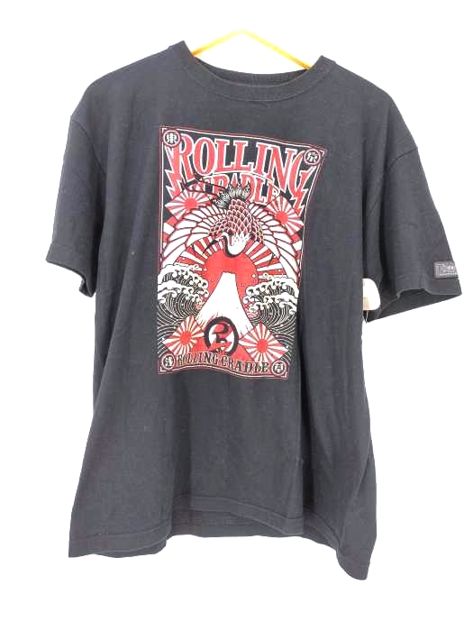 Rolling Cradle(ローリングクレイドル) 浅草 プリントT メンズ JPN：XL