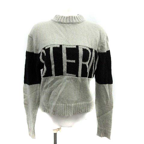 MAISON GILFY(メゾンギルフィー) ニット セーター ハイネック モヘア混 STERN 長袖 F グレー /YI32 レディース  F