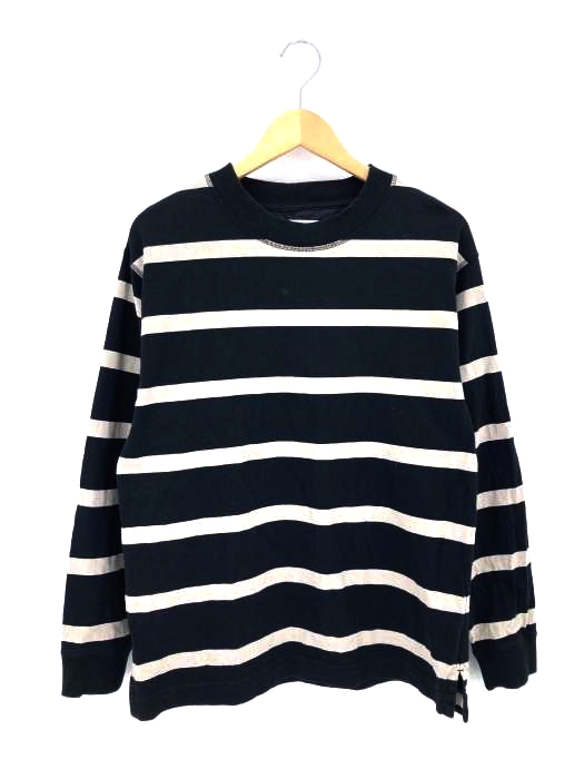 MHL.(エムエイチエル) WIDE STRIPE DRY JERSEY メンズ JPN：L
