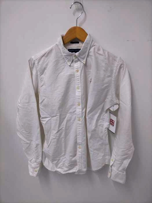 RALPH LAUREN(ラルフローレン) スモールポニー刺繍コットンBDシャツ  レディース  12