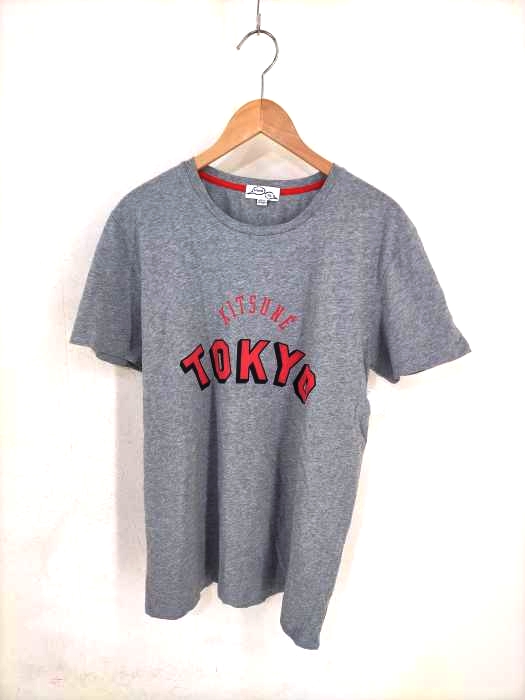 Kitsune Tee(キツネティー) KITSUNE TOKYO プリント半袖Tシャツ メンズ JPN：M