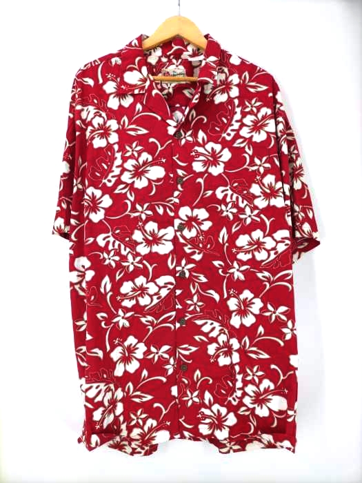The Hawaiian Original(ハワイアンオリジナル) フローラル アロハシャツ ビッグサイズ メンズ  2XL