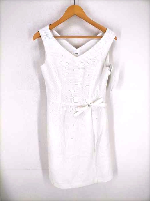 Rene(ルネ) TISSUE社製 ノースリーブメッシュワンピース レディース JPN：36