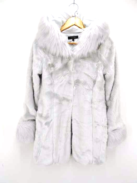 リエンダ rienda Volume hoodie Faux fur CT レディース  S