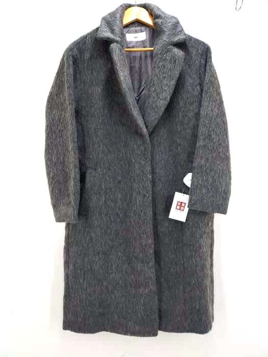 スライ SLY SHAGGY CHECK OVER COAT レディース  1