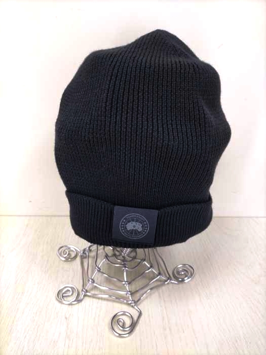 CANADA GOOSE(カナダグース) Y.TOQUE ロゴ ニットビーニー メンズ 表記無