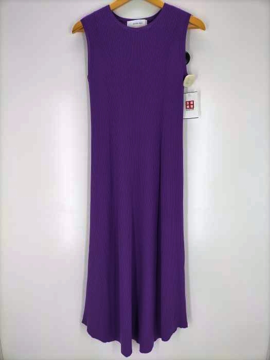 LE CIEL BLEU(ルシェルブルー) RIB SHAPED KNIT DRESS レディース JPN：36