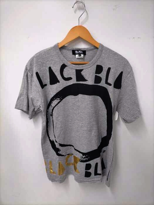 ブラックコムデギャルソン BLACK COMME des GARCONS AD2018 クルーネックTシャツ メンズ JPN：XL