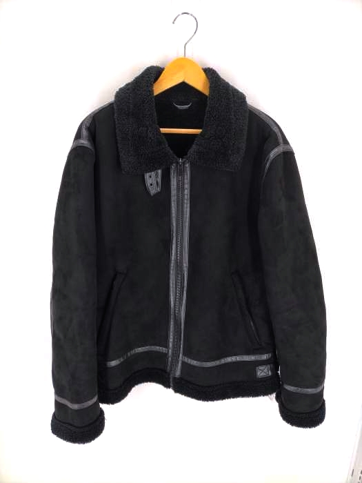ZARA(ザラ) ボアフェイクムートンジャケット メンズ JPN：XL