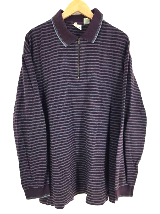 L.L.Bean(エルエルビーン) 70～80s ハーフジップポロシャツ メンズ  TALL