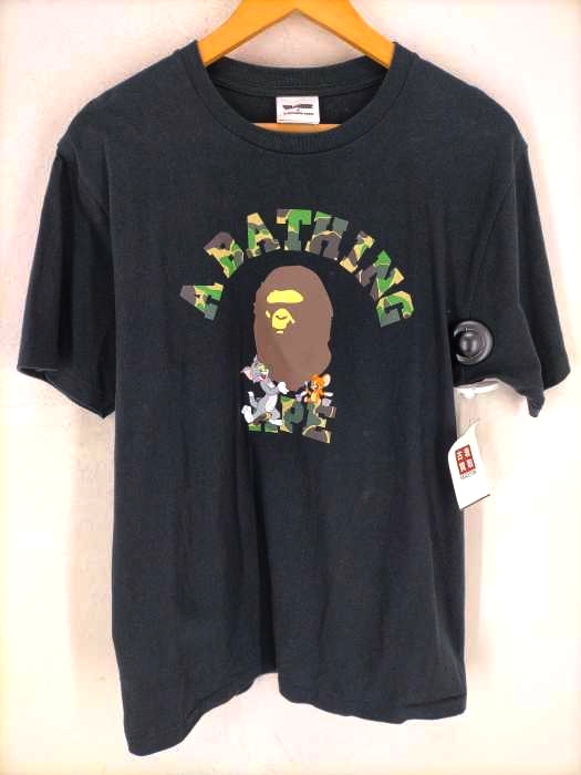ベイプ BAPE TOM AND JERRY CHEESE APE HEAD TEE メンズ JPN：M