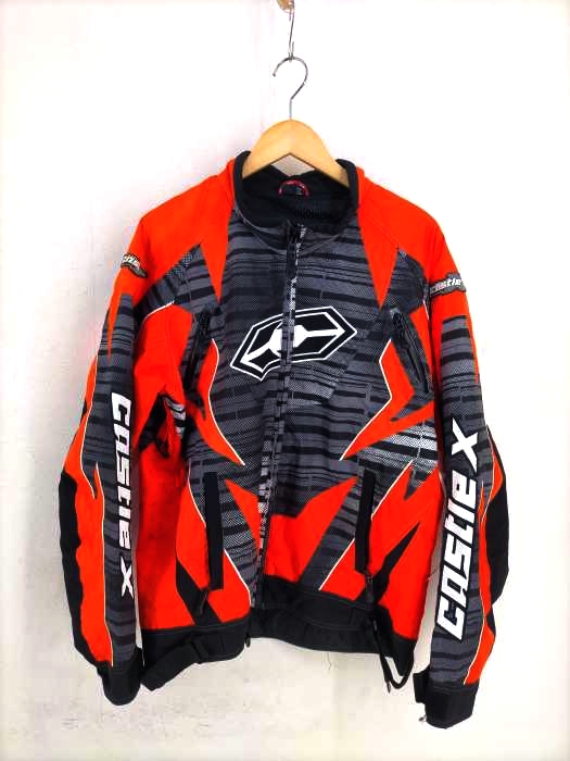 ユーズドフルギ USED古着 CASTLE OUTDOOR GEAR レーシングジャケット メンズ 表記無