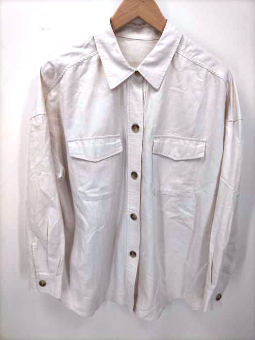 Ray BEAMS(レイビームス) ビッグシルエットCPOシャツ レディース 表記無