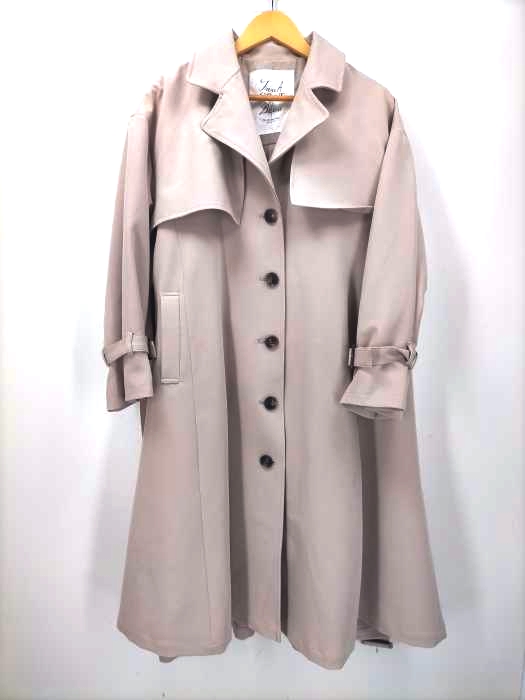 ナイスクラップ NICE CLAUP ロングトレンチコート レディース JPN：M