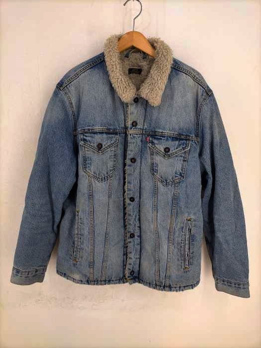 リーバイス Levis SKATEBORDING COLLECTION ボアデニムジャケット メンズ JPN：L