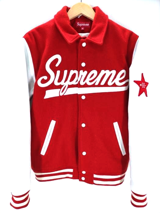 シュプリーム Supreme 08AW VARSITY JACKET メンズ import：M