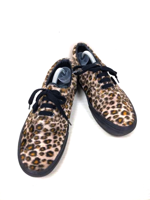 バンズ VANS レオパードファー エラ ローカットスニーカー レディース JPN：23.5