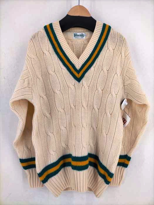 るい出品 ユーズドフルギ USED古着 {{LILLYWHITES}} Vネックケーブル