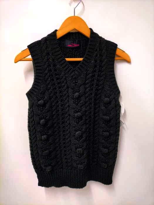 トリココムデギャルソン tricot COMME des GARCONS AD2013 13AW ケーブルニットベスト tricot Special レディース 表記無