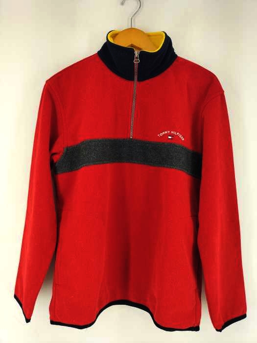 トミーヒルフィガー TOMMY HILFIGER ハーフジップフリース メンズ JPN：M