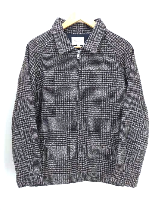 エマクローズ EMMA CLOTHES ジップ チェックジャケット メンズ JPN:M